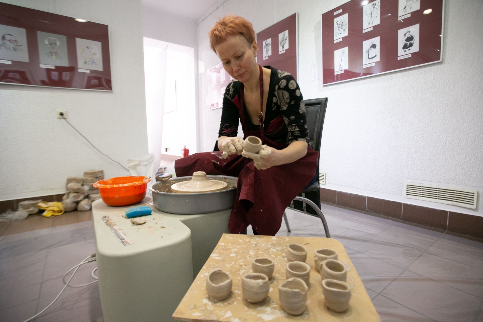 Анастасия Милованова на Керамик шоу Битва гончаров Минск