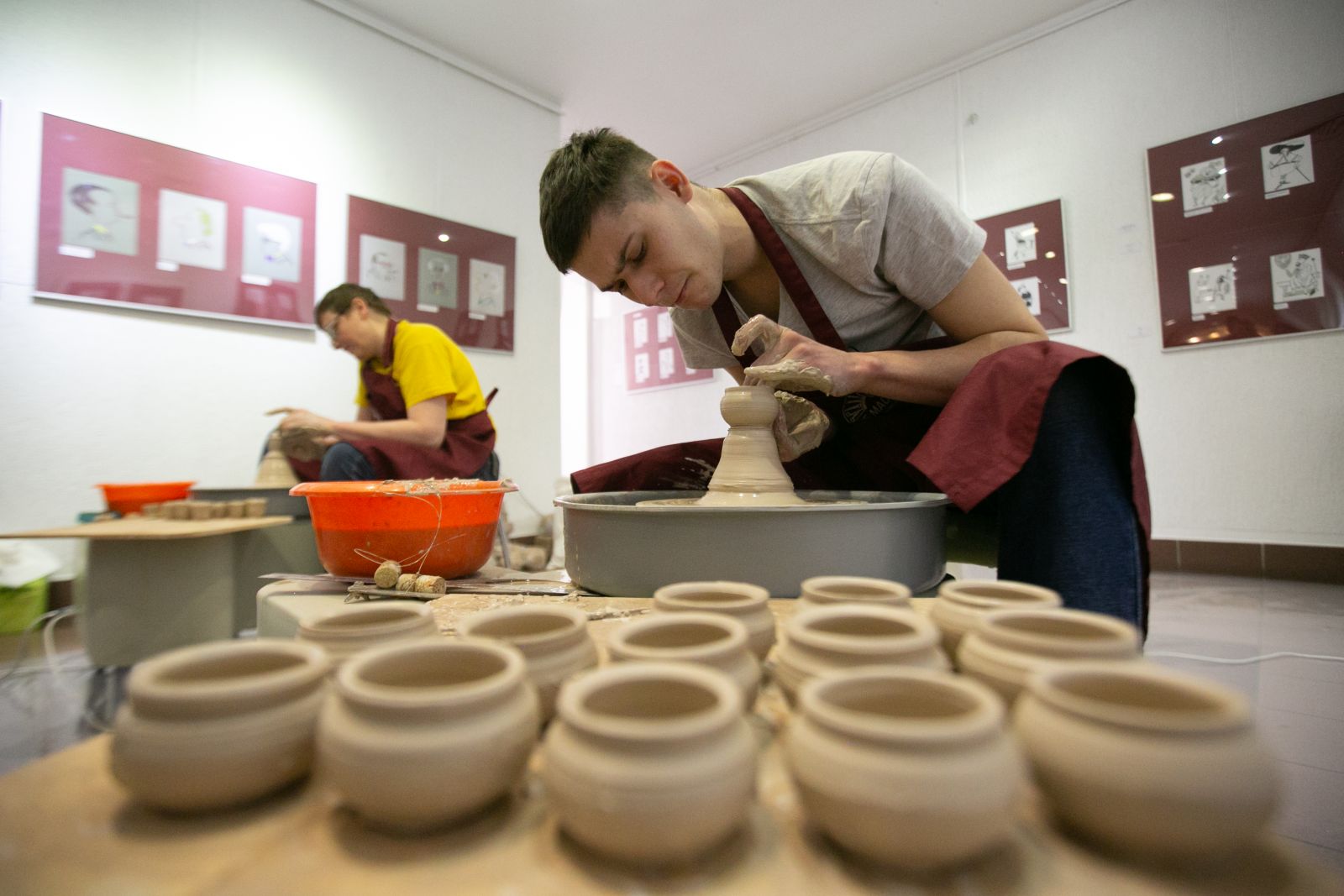 Гончар Валерий Войстриков на Керамик Шоу - Битва Гончаров Минск 