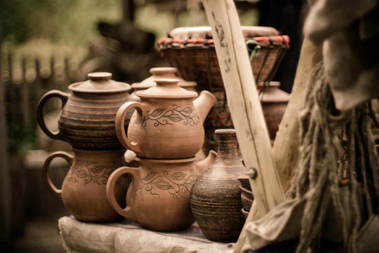 Керамика в строчицах