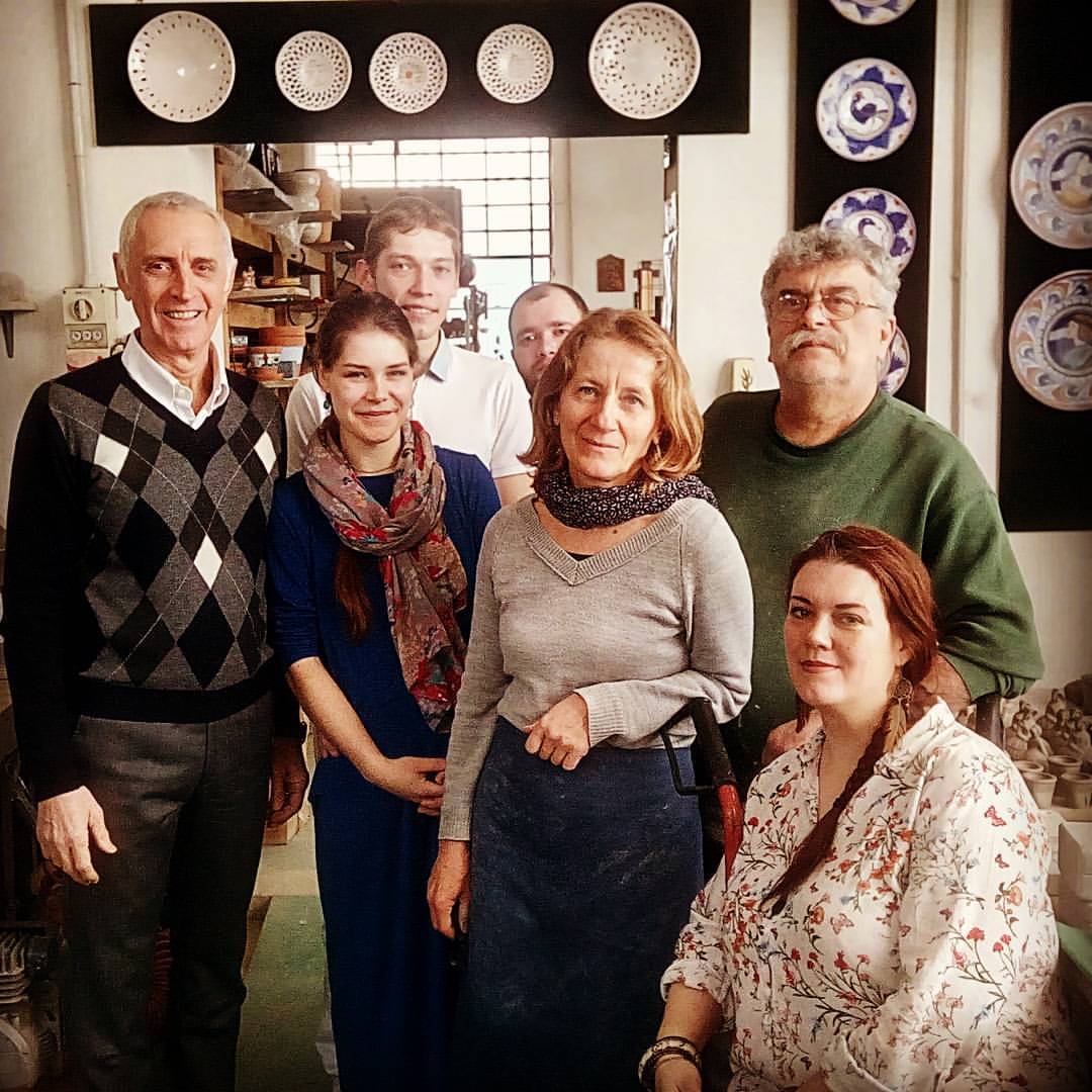 Белорусские и итальянские керамисты