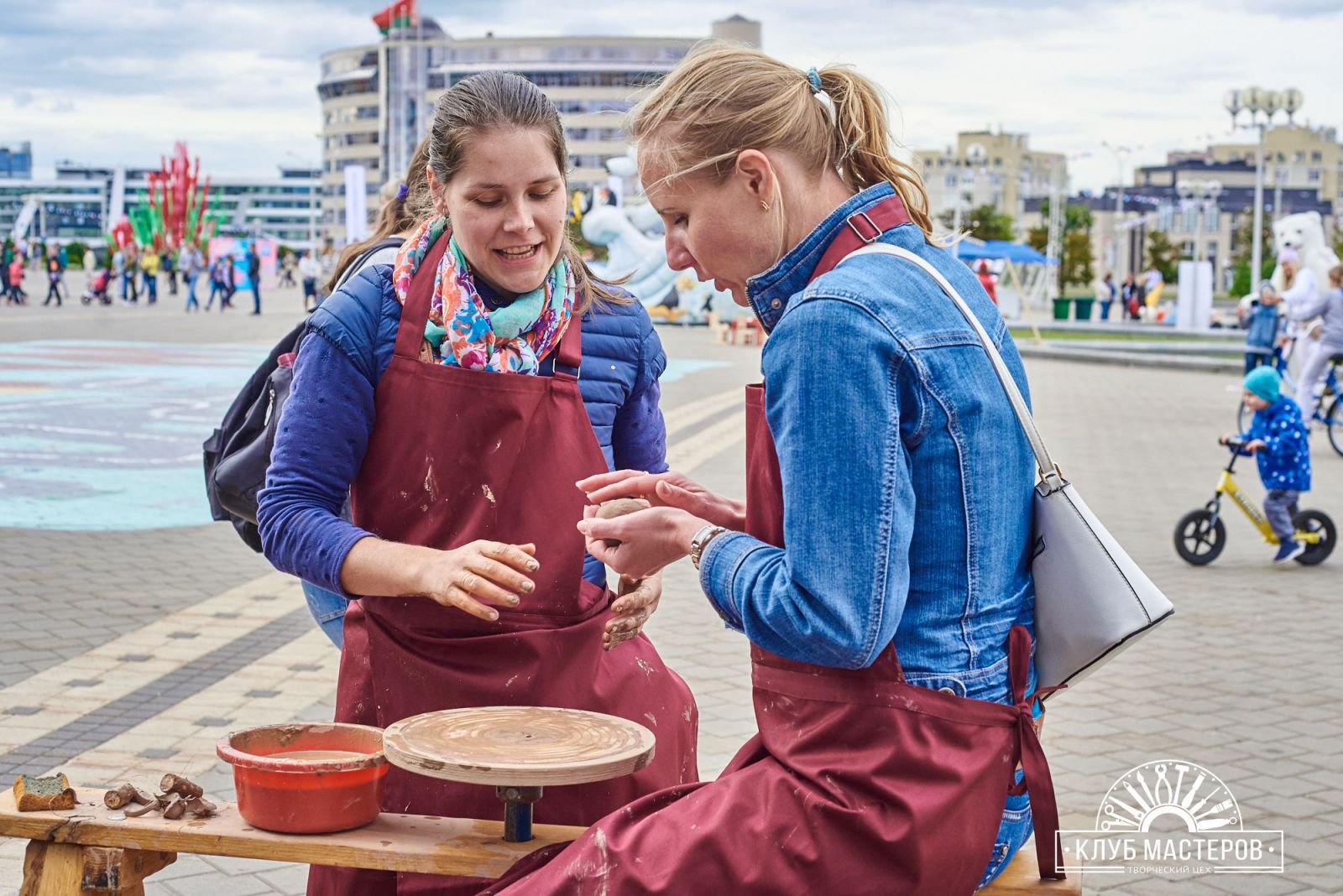 Клуб мастеров на фестивале мороженного “Краіна марозіва”