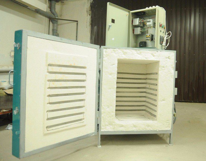 Печь Агни с горизонтальной загрузкой в Клуб Мастеров